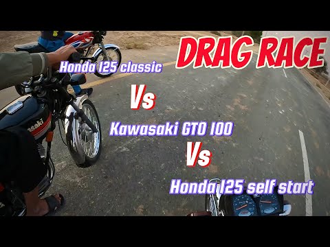 Kawasaki gto vs honda cg 125 | honda 125  vs kawasaki gto 110