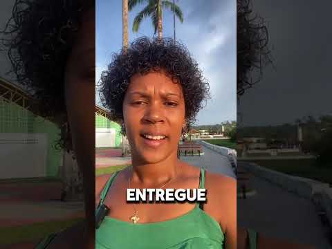 lindas palavras Evangélica da mulher de Aratuípe, Bahia