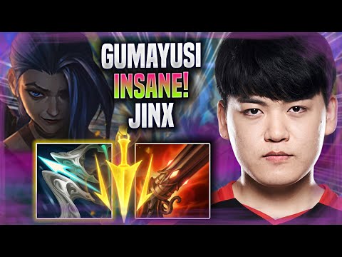 GUMAYUSI IS INSANE WITH JINX! - T1 Gumayusi Plays Jinx ADC vs Aphelios! | Season 2022