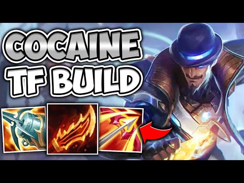 COCAINE TWISTED FATE THROWS DEADLY CARDS EVERYWHERE! (4.3 ATTACK SPEED) - League of Legends
