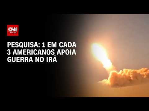 Apenas um em cada três americanos apoia a guerra no Irã, aponta pesquisa; veja análise | CNN 360°