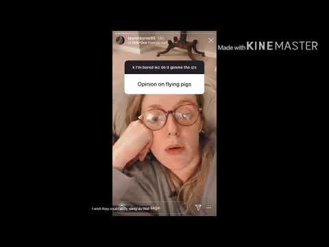 Lauren Byrne being adorable and pure for almost 5 minutes