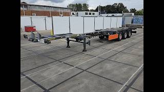 Broshuis MULTI telescopeerbaar container chassis semi-trailer | Image 4 - Autoline