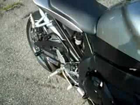Thumbnail for My 2002 Yamaha R1 Exhaust Sound Clip Slashcut Straight Pipe