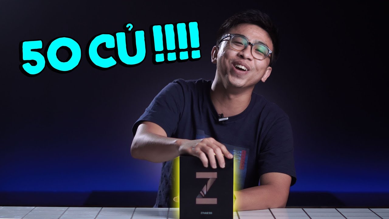 Mở hộp điện thoại 50 triệu NHANH NHẤT VIỆT NAM! (Samsung Galaxy Z Fold 2 5G)