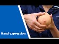 Hand Expressing Breast Chest Milk