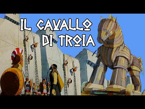 🐴🏰 IL CAVALLO DI TROIA - La Guerra di Troia e l'Inganno del Cavallo - Storia Greca, Iliade 📖