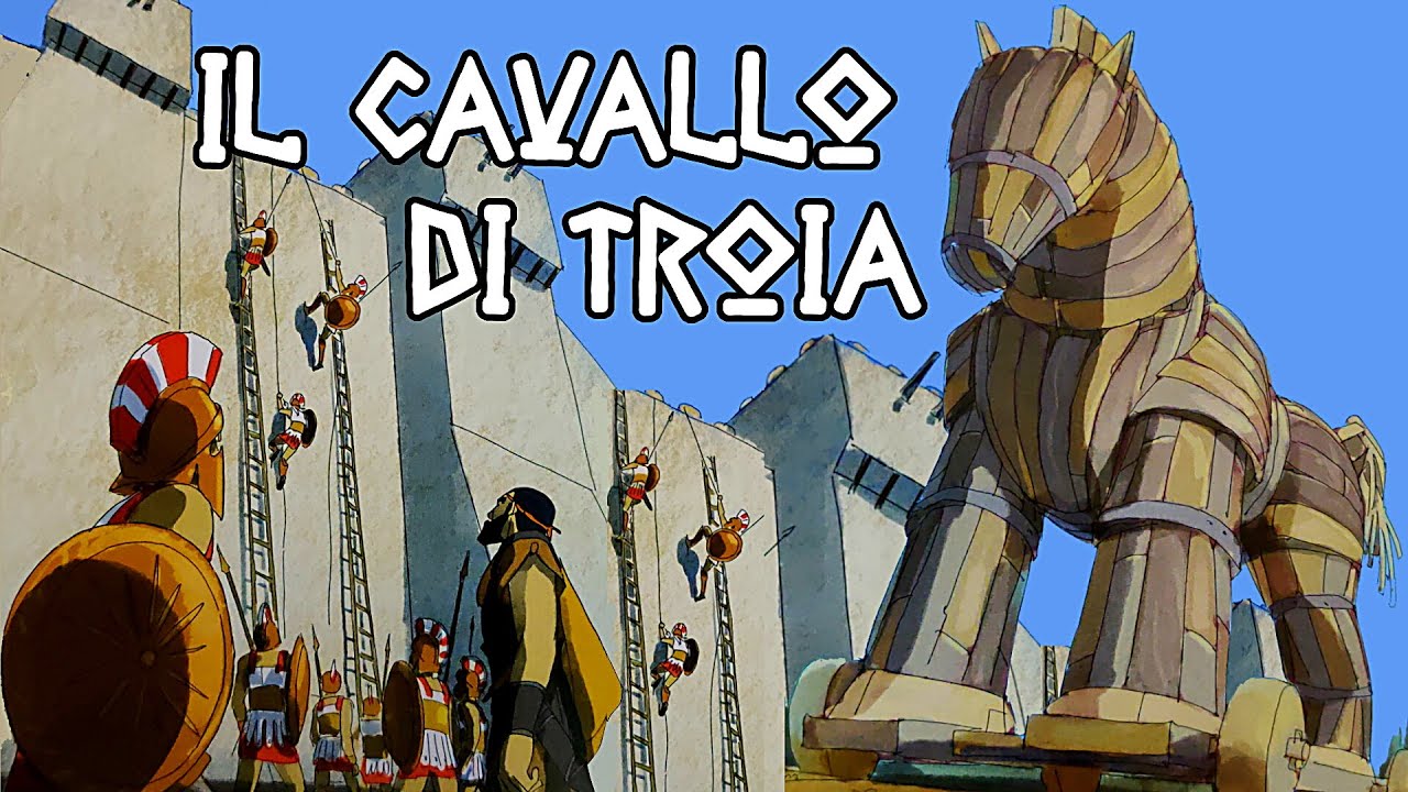 🐴🏰 IL CAVALLO DI TROIA - La Guerra di Troia e l'Inganno del Cavallo - Storia Greca, Iliade 📖