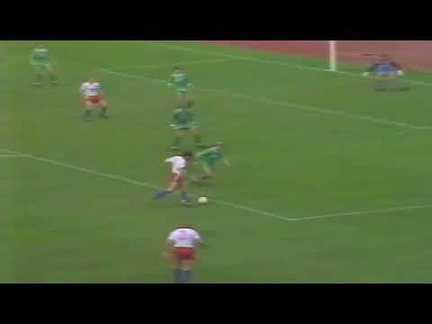 Mirosław Okoński gol HSV - FC Homburg 3-1 Bundesliga 27.09.1986