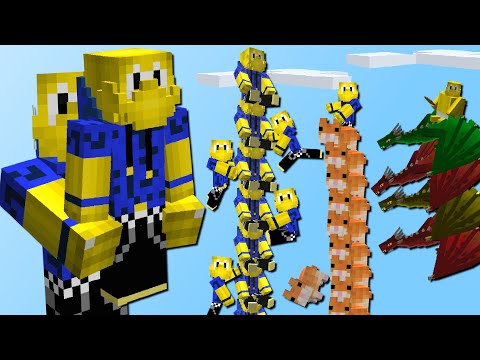 Wir stapeln Klone! (mit Schrumpf Mod, Drachen Mod und mehr)