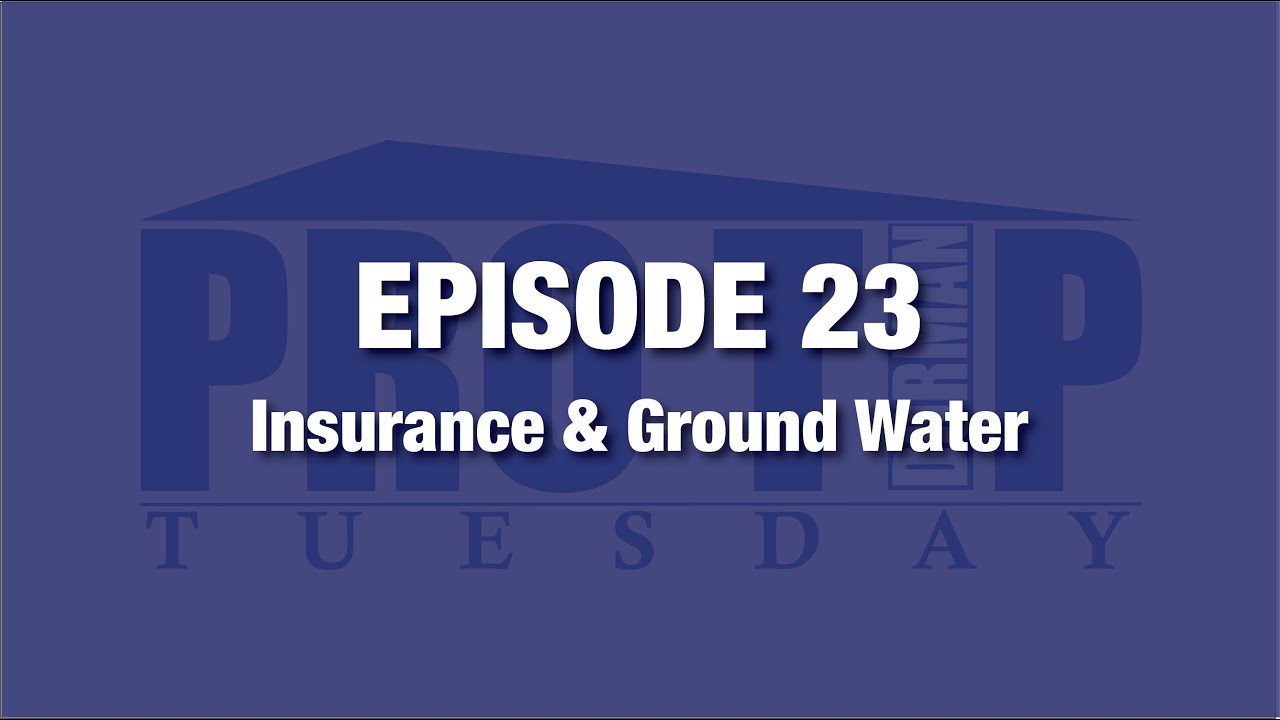 <![CDATA[Episode 23: Insurance & Ground Water]]>