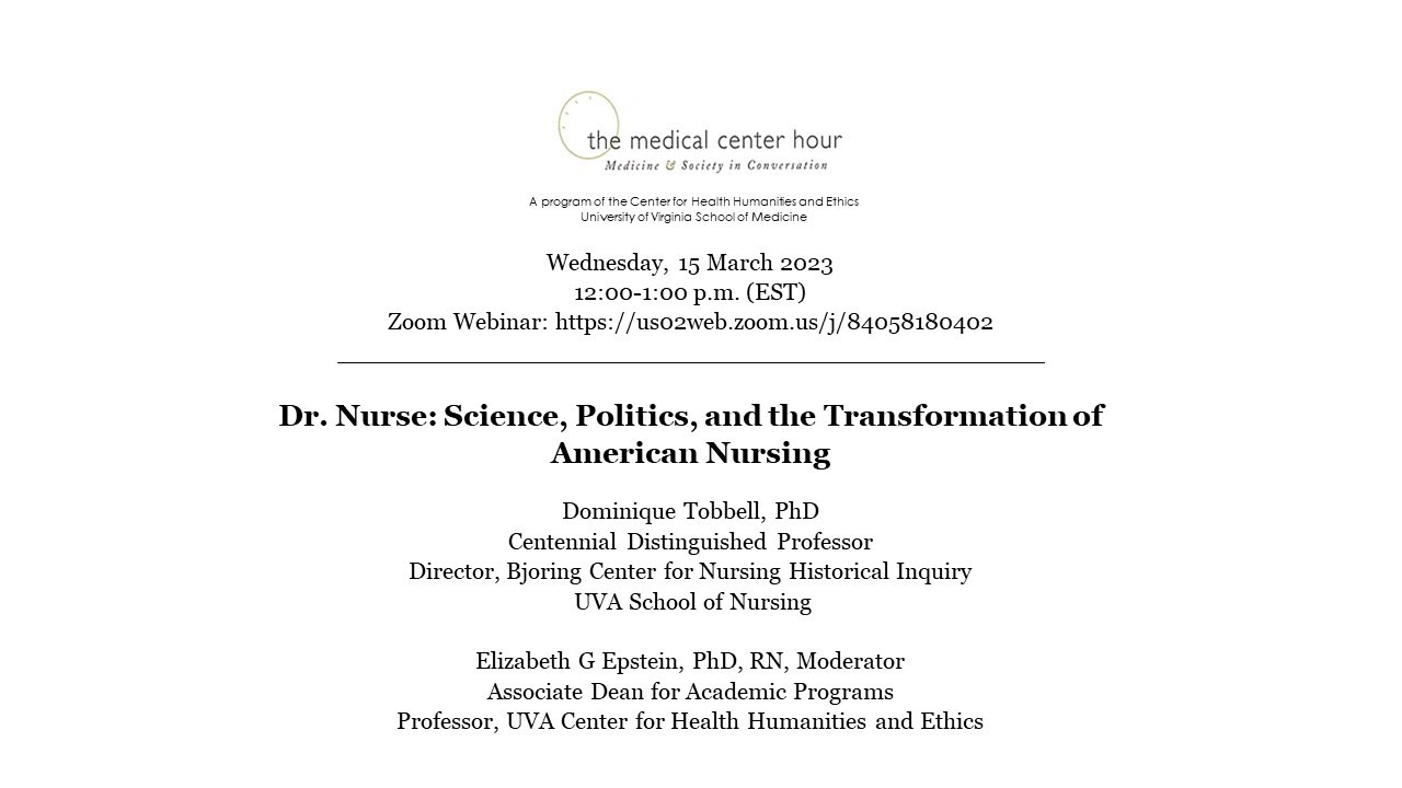 Dr. Nurse: Science, Politics, and the Transformation of American Nursing