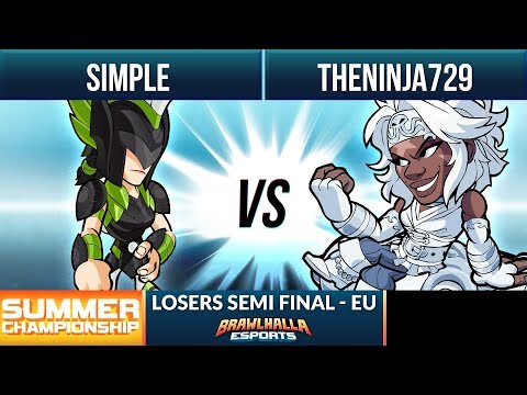 simpLe vs TheNinja729 - Losers Semi Final - Summer Championship 2019 1v1 EU