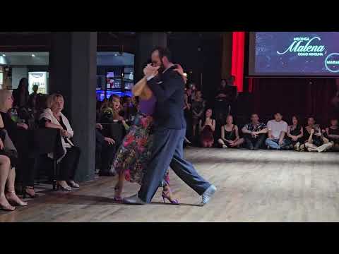 Corina Herrera & Pablo Rodriguez at Malena milonga - Mujercitas tango festival (1 of 2)