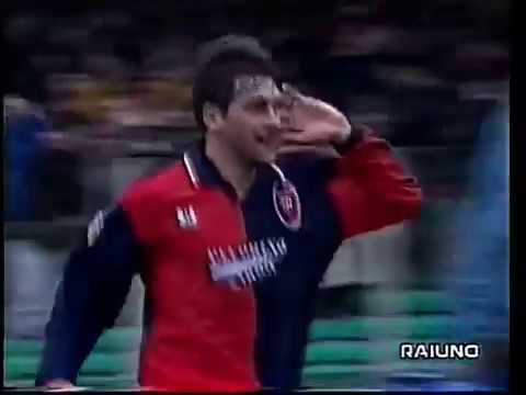 10 01 1999, Cagliari Roma 4 3   Doppietta di O'Neill