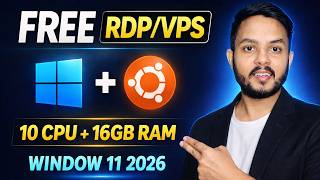 FREE Window RDP 2026 | How to Create a Free Windows RDP on VPSServer in 2026