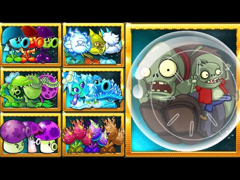 PVZ 2 - Random 30 Team Plants vs Hamster Ball Zombie Level 10 - Who Will Win?