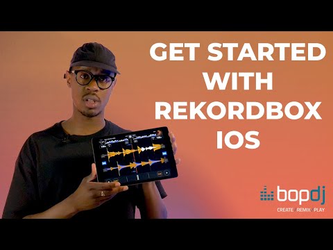 How to get started with Rekordbox IOS & Pioneer DJ DDJ-FLX4 | Bop DJ