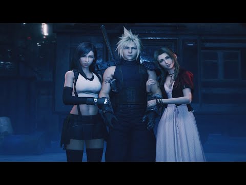 Final Fantasy 7 Remake - Tifa Gets Jealous Of Cloud And Aerith