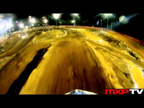 HELMET CAM: Tyler Wozney - Atco Raceway (April 2nd) (MXPTV)