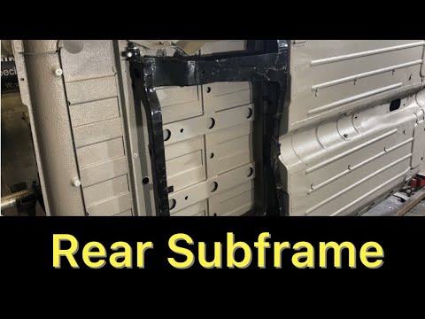 Classic Mini Pickup Restoration Ep73 - Rear Subframe