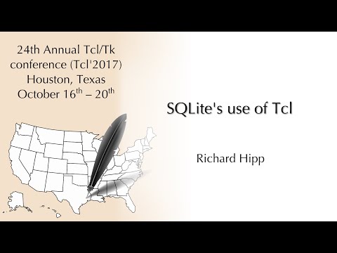 Tcl'2017: SQLite's use of Tcl (Richard Hipp)