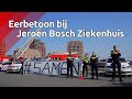 Hartverwarmende actie van agenten en brandweerlieden bij het Jeroen Bosch Ziekenhuis
