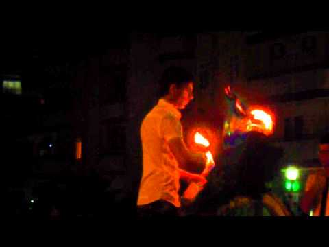Sezgin and his Fire Show!