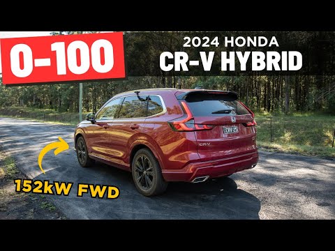 Thumbnail for 2024 Honda CR-V e:HEV RS (hybrid) review & 0-100 by video, Front-wheel drive, Car, vide