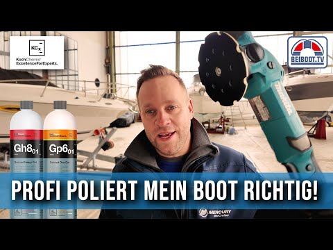 Gelcoat polishing on the boat – Make GRP shiny again with professional tips - Part 2