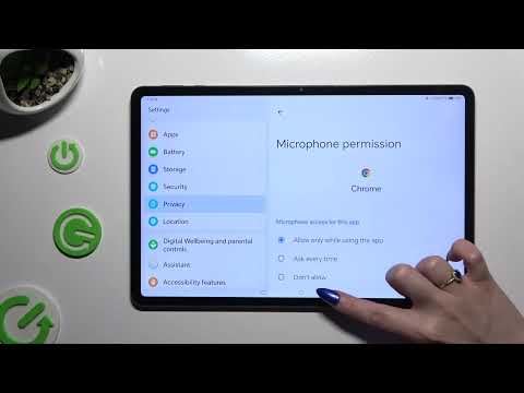 How to Manage App Permissions on HONOR Pad 9