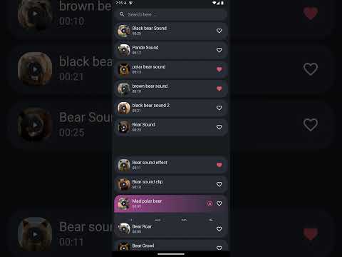Bear Sounds