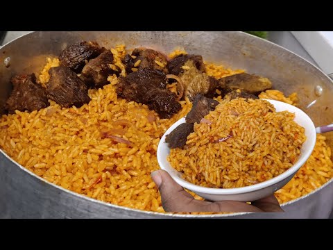 How to Cook Jollof Rice. Nigerian Party Jollof Rice.
