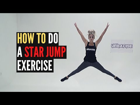 Star Jump Exercise | How to Tutorial by Urbacise