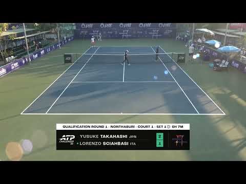 Yusuke Takahashi (JPN) vs Lorenzo Sciahbasi (ITA) | 2026 Nonthaburi 1 Q1 