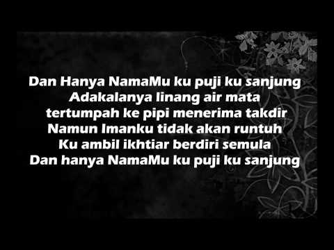 Caliph Buskers - Hanya NamaMu (Lirik)