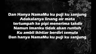 Caliph Buskers - Hanya NamaMu (Lirik)