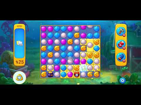 Fishdom level 11721 no boosters フィッシュダム ノーマル