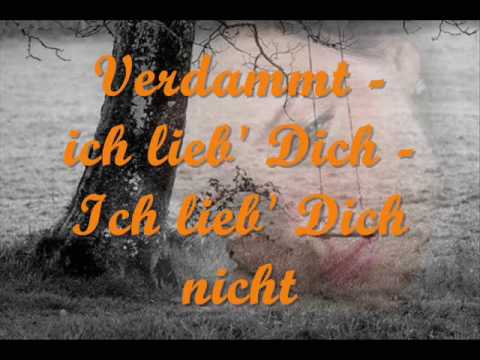 Matthias Reim - Verdammt, ich lieb' dich (lyrics)