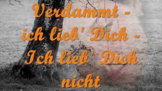 Matthias Reim - Verdammt, ich lieb&#39; dich (lyrics)