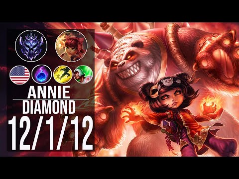 [ Annie Bot ] Annie vs Fiora Top - NA Diamond I Patch 10.16 - Annie Gameplay