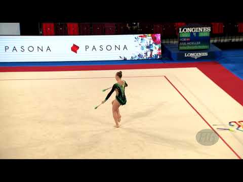 JUUL MOELLER Jenny Charlotte Nords. (NOR) - 2019 Rhythmic Junior Worlds, Moscow (RUS) - Qualificati