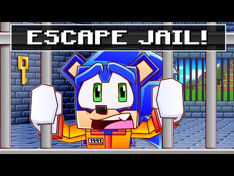 OMG! Sonic Breaks out of PRISON in Minecraft!!