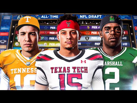 NFL DRAFT but EVERY PLAYER EVER!