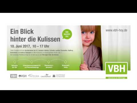 Werbung: Tag der offenen Tür bei der VBH am 10.Juni