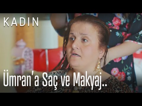 Ümran'a saç ve makyaj yapımı - Kadın