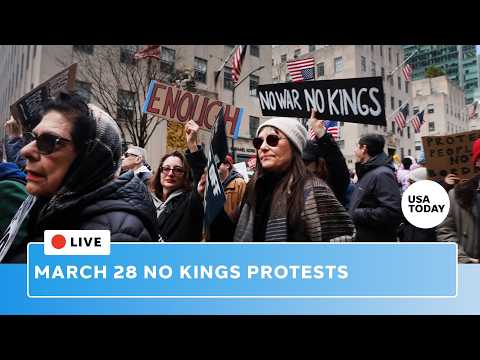 Live: No Kings protests against Trump, Iran war occur nationwide