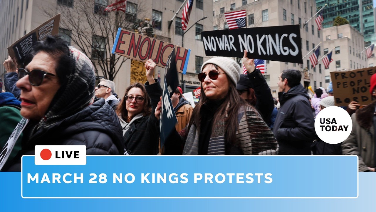 Live: No Kings protests against Trump, Iran war occur nationwide