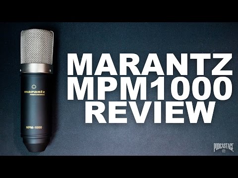 MRZ Marantz MPM-1000U mikrofonas Juoda video