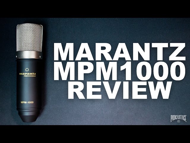 Vídeo relacionado con Marantz Professional MPM1000U Micrófono de Condensador USB para Gaming, Streaming y Podcasting - Interfaz de Audio Integrada, Soporte de Escritorio, Plug-and-Play, Negro